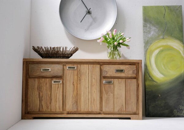 LIGHT WOOD Komoda 75x148 cm, palisander