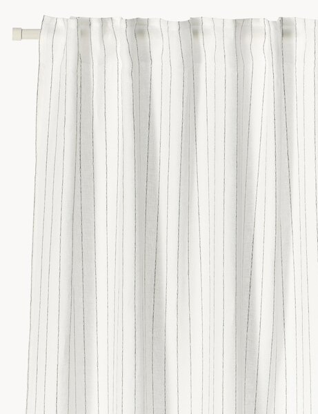 Priehľadné závesy's multifunkčnou páskou Gardine Birch, 2 ks, Š 130 cm