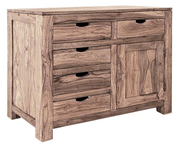 GREY WOOD Komoda 85x90 cm, palisander