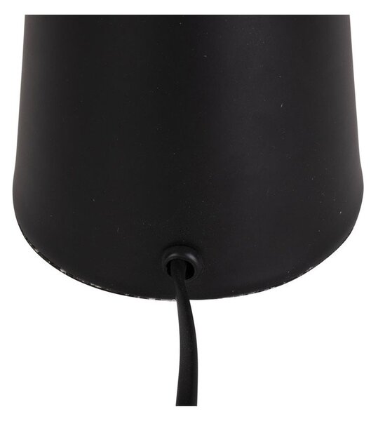 Čierna stolová lampa Leitmotiv Sublime, výška 51 cm