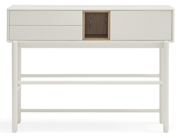 Krémovobiely konzolový stolík 35x120 cm Corvo – Teulat