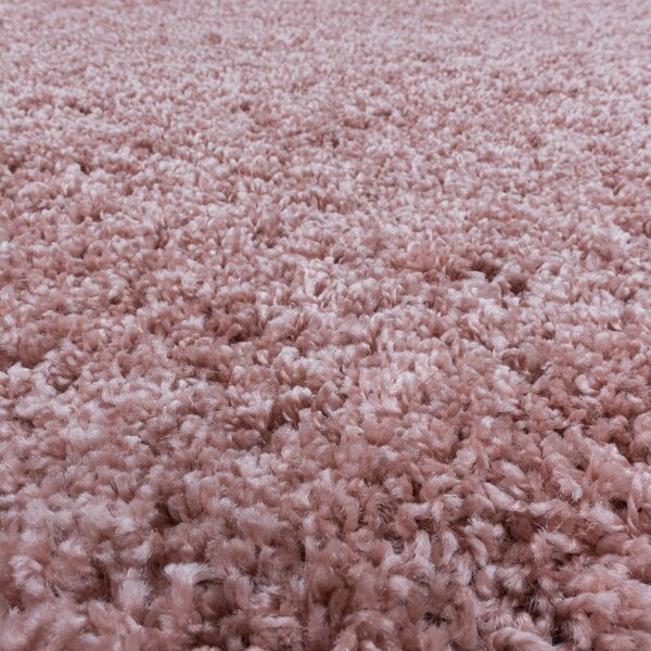 Ayyildiz , Kusový koberec Sydney Shaggy 3000 rose, 60x110, ružová, obývacia izba