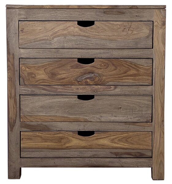GREY WOOD Komoda 95x85 cm, palisander