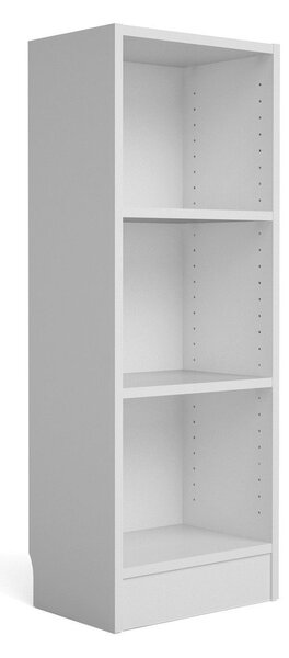 Biela knižnica Tvilum Basic, 41 x 107 cm