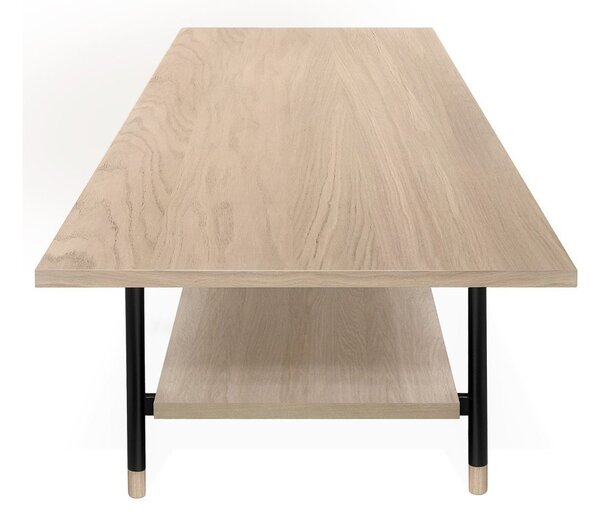 Konferenčný stolík s doskou v dubovom dekore v prírodnej farbe 60x120 cm Jugend - Woodman