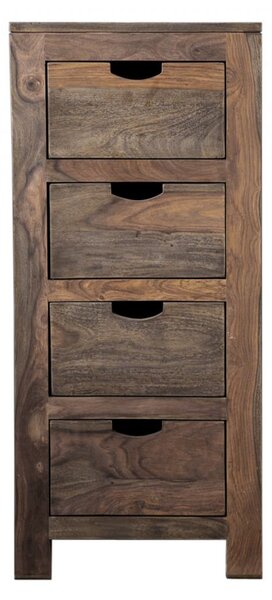 GREY WOOD Komoda 100x45 cm, palisander