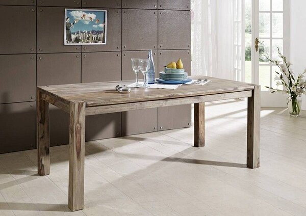 GREY WOOD Jedálenský stôl 120x90 cm, palisander