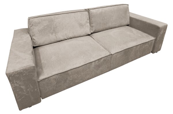 KONDELA Rozkladacia pohovka, sivobéžová Taupe, HARPERA BIG SOFA