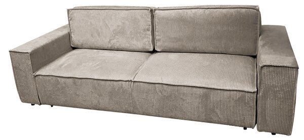 KONDELA Rozkladacia pohovka, sivobéžová Taupe, HARPERA BIG SOFA