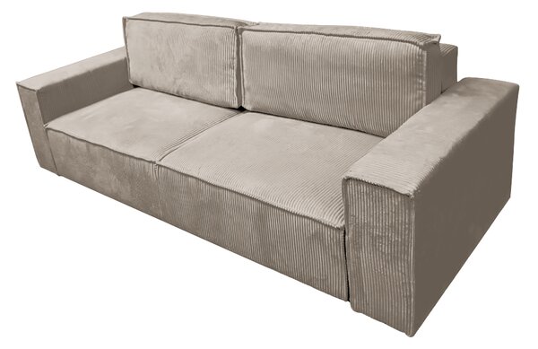 KONDELA Rozkladacia pohovka, sivobéžová Taupe, HARPERA BIG SOFA