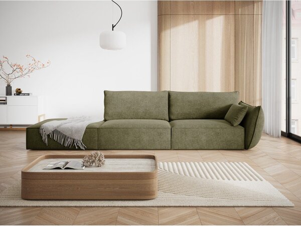 Zelená leňoška (pravý roh) Vanda – Mazzini Sofas