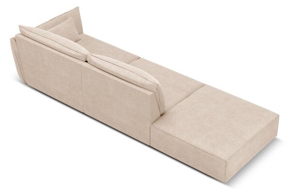 Béžová leňoška (pravý roh) Vanda – Mazzini Sofas