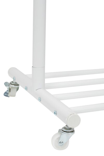 POJAZDNÝ STOJAN NA ODEVY, 68/170/43 cm PBJ - Predsieňové programy, Online Only