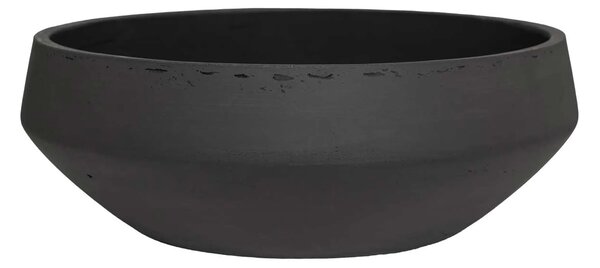 Dekoračná misa SKRELLE, vláknocement, 45x16 cm, antracit
