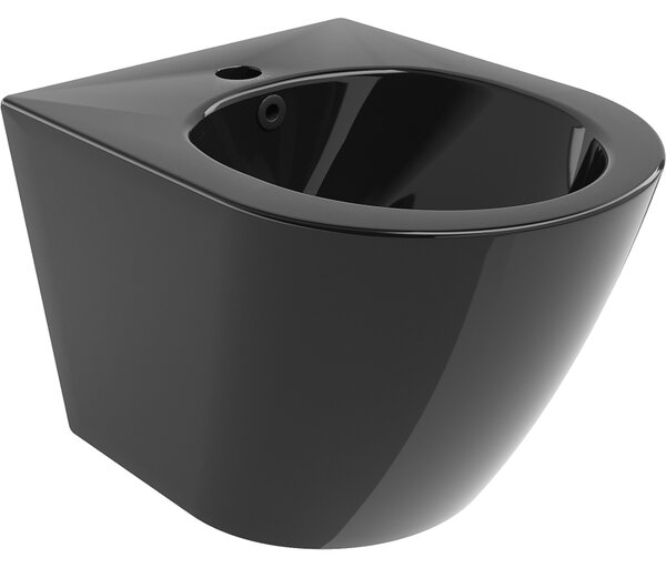 Mexen Lena, závesný bidet, čierna lesklá, 35224870