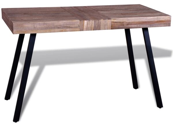 Stôl, recyklované tíkové drevo