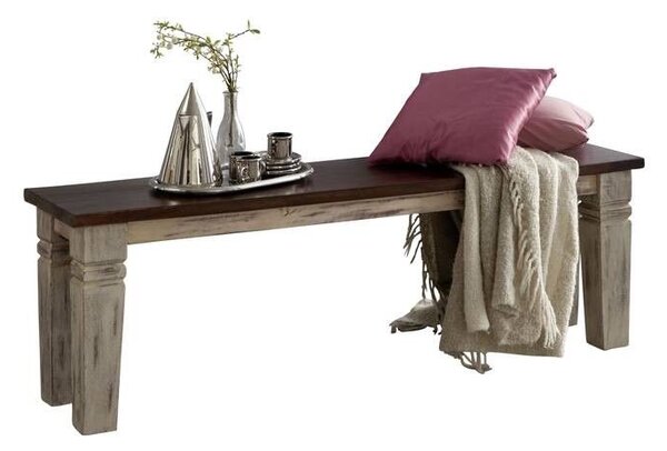 ANTIK Lavica 160x35 cm, mango a akácia