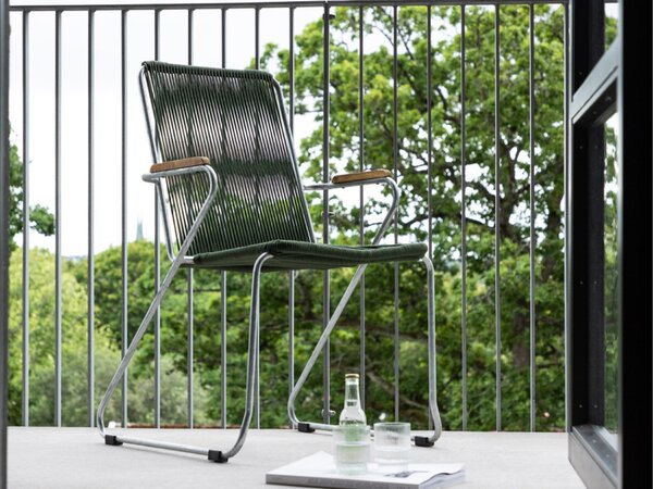 Bois záhradná stolička zelená