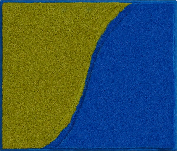 GRUND MANTA - Kúpeľňová predložka modrá Rozmer: 50x60 cm