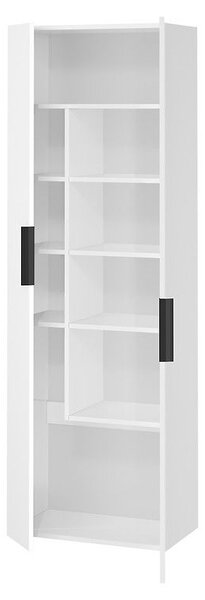 Cersanit City, vysoká kúpeľňová skrinka 60x36x180 cm, biela, S584-019-DSM