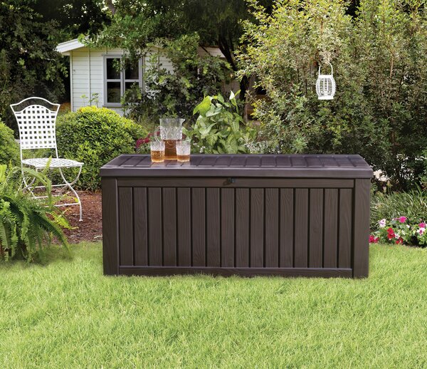 Úložný box WOODROCK 570L | hnedá