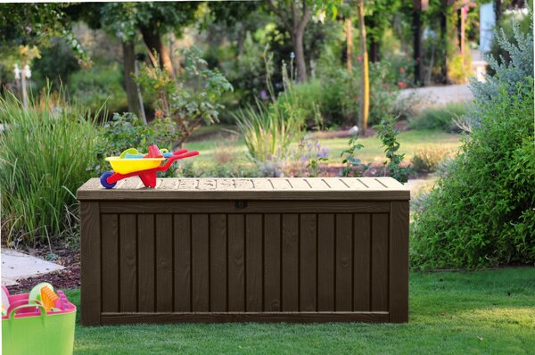 Úložný box WOODROCK 570L | hnedá
