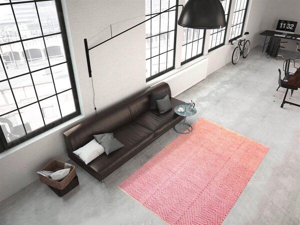 PLOCHO TKANÝ KOBEREC, 80/150 cm pink - Online Only bytové doplnky, Online Only