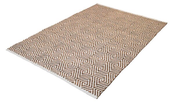 PLOCHO TKANÝ KOBEREC, 80/150 cm hnedá, béžová - Online Only bytové doplnky, Online Only