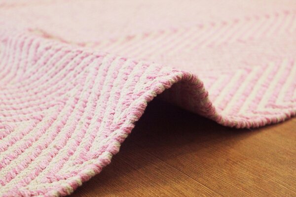 PLOCHO TKANÝ KOBEREC, 80/150 cm pink - Online Only bytové doplnky, Online Only