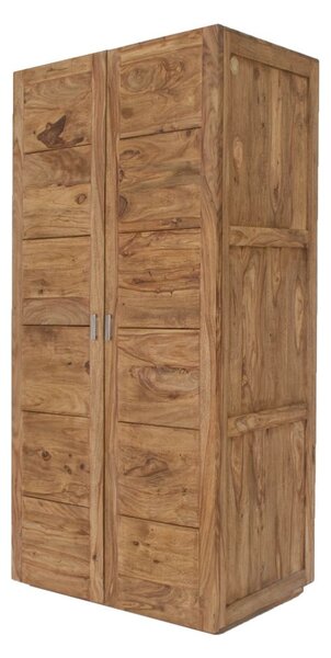 LIGHT WOOD Skriňa na oblečenie 200x96 cm, palisander