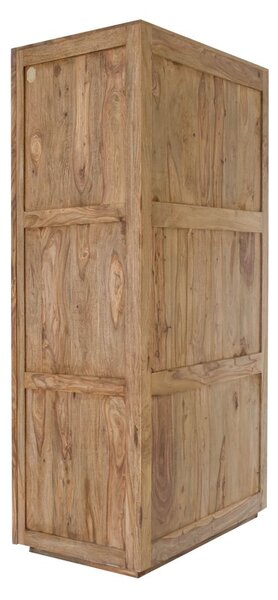 LIGHT WOOD Skriňa na oblečenie 200x96 cm, palisander