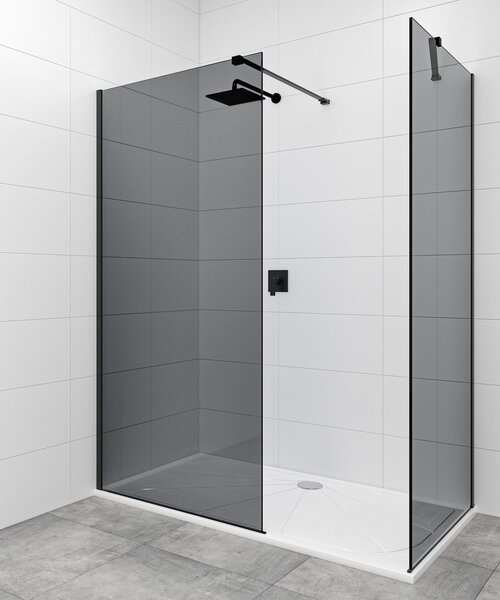 Sprchová zástěna walk-in Walk-In / dveře 100x90 cm SAT Walk-in SATBWI10090KSPRC