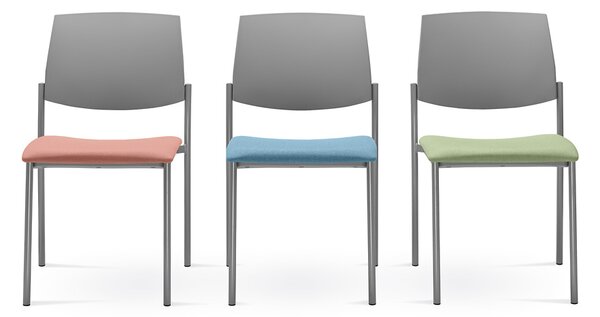 LD SEATING - Stolička SEANCE ART 180 - sivý plast