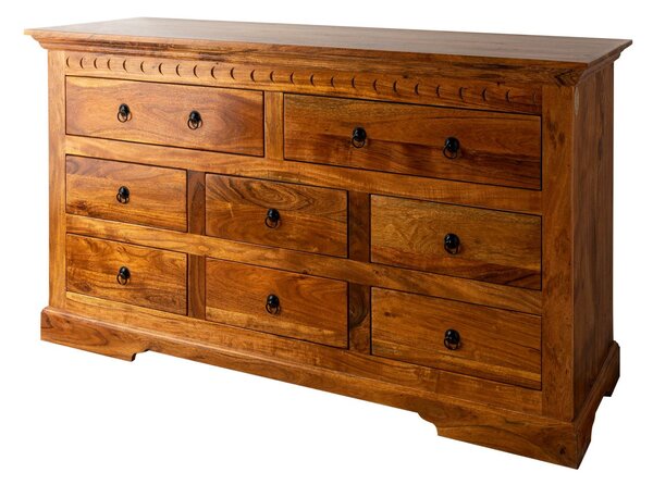 CAMBRIDGE HONEY Komoda 85x145 cm, akácia
