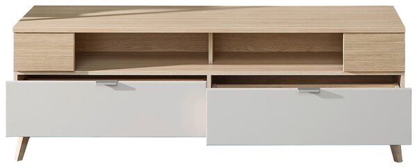 SKRINKA POD TV, farba duba, kašmírová, 160/56/44 cm Stylife - TV nábytok
