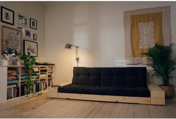 Zelená rozkladacia pohovka 244 cm Base – Karup Design