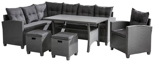 JEDÁLENSKÁ TERASOVÁ SÚPRAVA kov, plast, textil Ambia Garden - Online Only záhrada, Online Only
