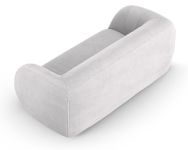 Svetlosivá pohovka z textílie buklé 210 cm Essen – Cosmopolitan Design