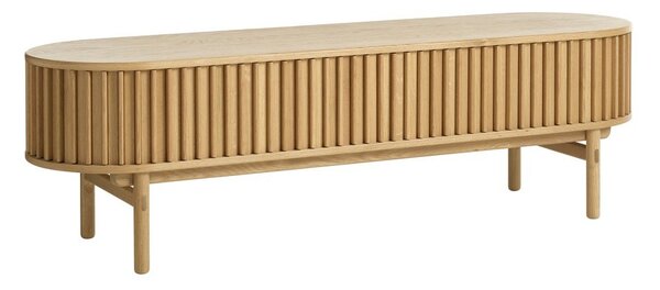 TV stolík v dekore duba v prírodnej farbe 160x48 cm Carno – Unique Furniture
