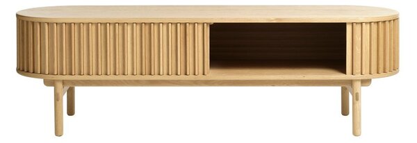 TV stolík v dekore duba v prírodnej farbe 160x48 cm Carno – Unique Furniture