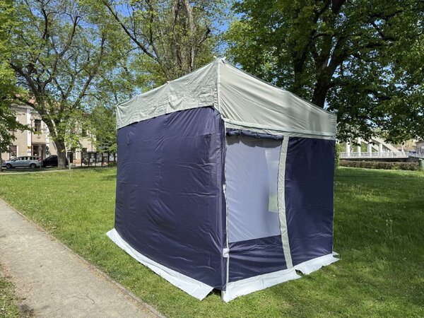 Nožnicový stan ku karavanu 3,7x2,4 m TENTino SH CARAVAN TOURER
