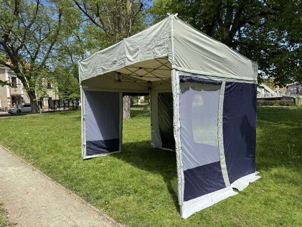 Nožnicový stan ku karavanu 3,7x2,4 m TENTino SH CARAVAN TOURER
