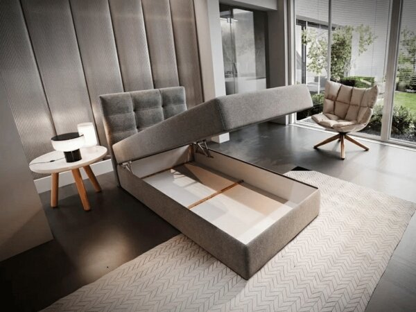 Čalúnená posteľ boxspring GLORIEN 80x200 cm purpurová Matrac: Matrac Bonell pružinový
