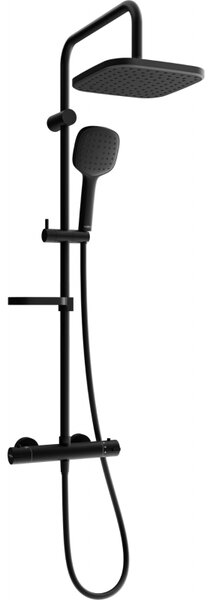 Mexen KX33 sprchový set s termostatickou batériou Kai, čierna, 771503391-70
