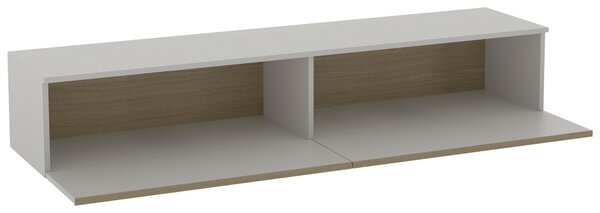 NÍZKA KOMODA, divoký dub, sivá, 192/36/50 cm Voglauer - Komody