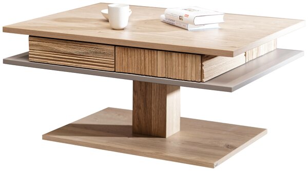 KONFERENČNÝ STOLÍK, sivá, drevo, 90/44/70 cm Voglauer - Stolíky do obývačky