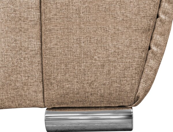 ROHOVÁ SEDAČKA, textil, béžová Livetastic - Sedačky, Online Only