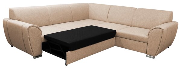 ROHOVÁ SEDAČKA, textil, béžová Livetastic - Sedačky, Online Only