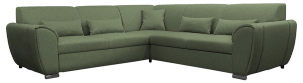 ROHOVÁ SEDAČKA, textil, zelená Livetastic - Sedačky, Online Only