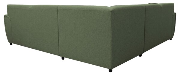 ROHOVÁ SEDAČKA, textil, zelená Livetastic - Sedačky, Online Only
